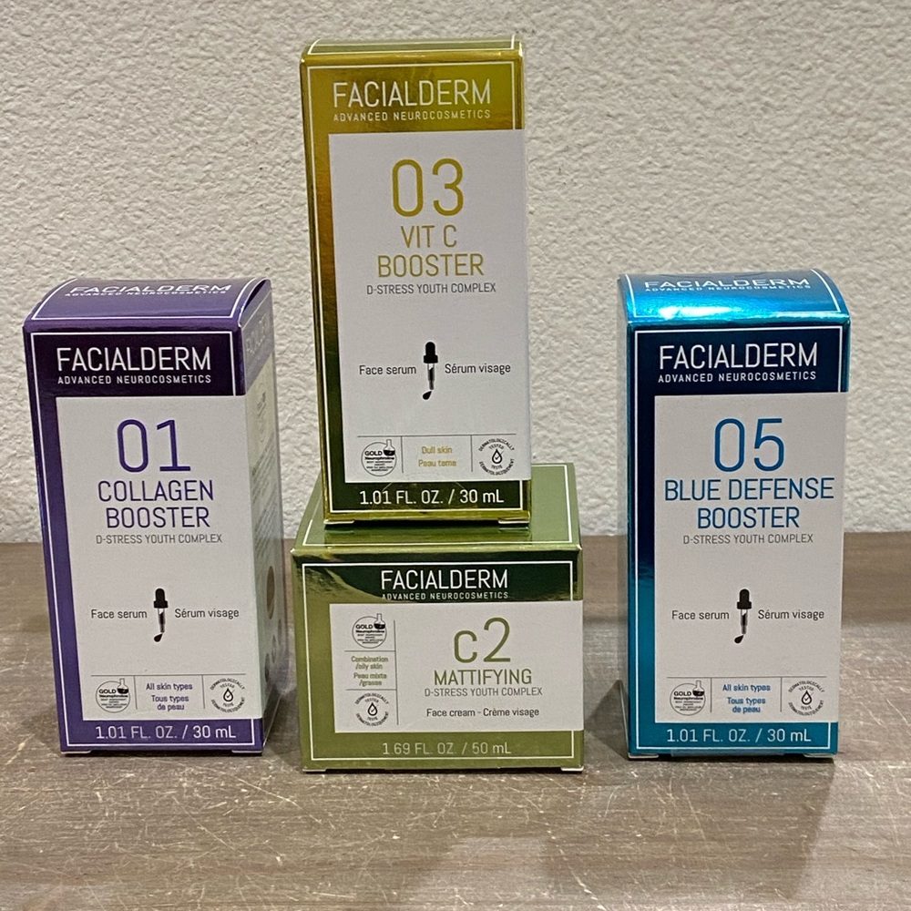FACIALDERM - Serums & Face Cream Bundle